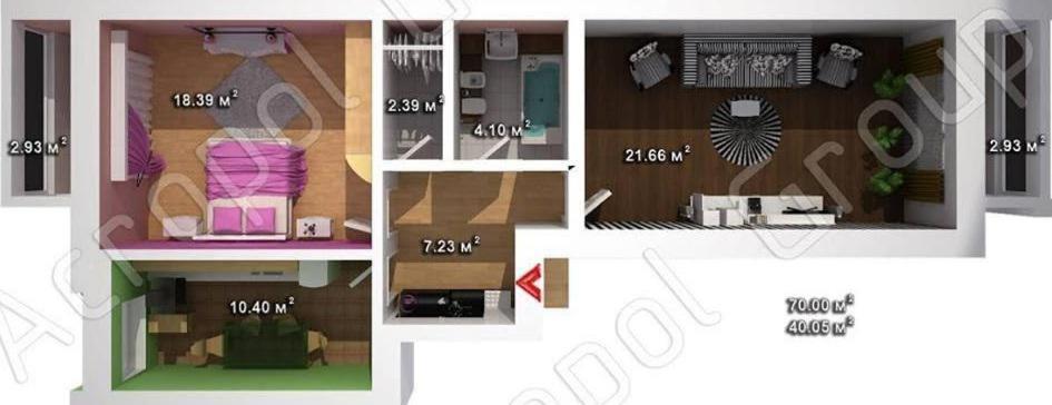 Шикарная 2К Квартира Центральный Парк Университет 70М Irpin Dış mekan fotoğraf